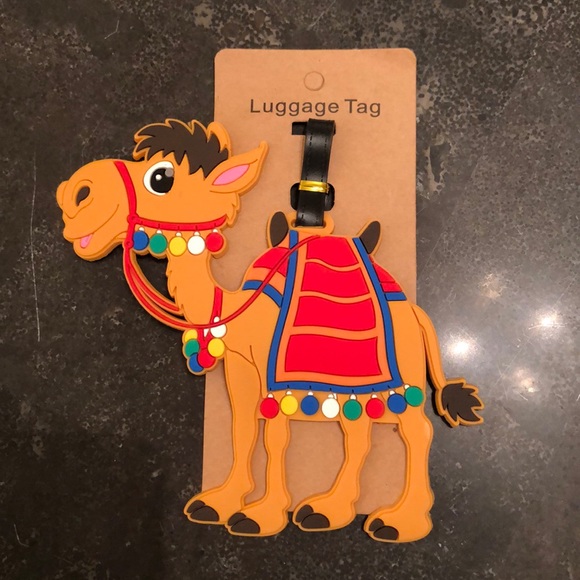 Accessories - FREE WITH PURCHASE OF $9 OR MORE Camel Luggage Tag